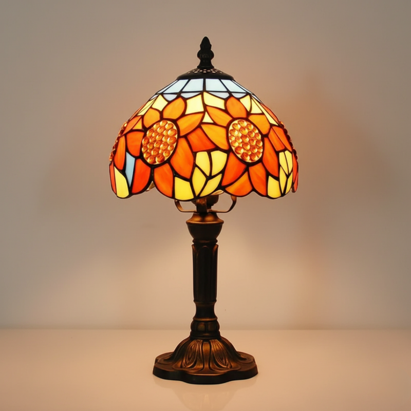 SOLELIA | LÁMPARA DE VIDRIO VINTAGE CON GIRASOL